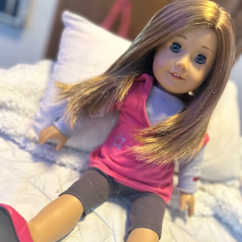 American Girl Doll retired Just Like You Doll blonde hair blue eyes